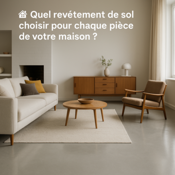 Quel revêtement de sol choisir pour chaque pièce de votre maison ?