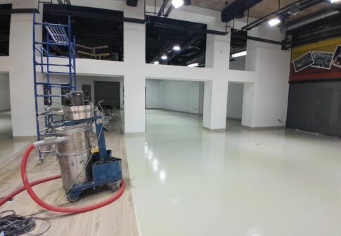 Parc taraji ( Espérance sportive de tunis ) Travaux revêtement systèmes autolissant