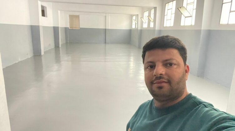 Revêtement epoxy couche mince Gris