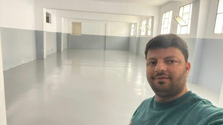 Revêtement epoxy couche mince Gris